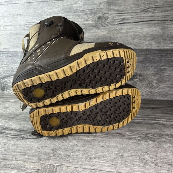 Women’s US 10 Burton Mint Snowboard Boots Speed Zone Lacing Brown USED - Picture 11 of 13